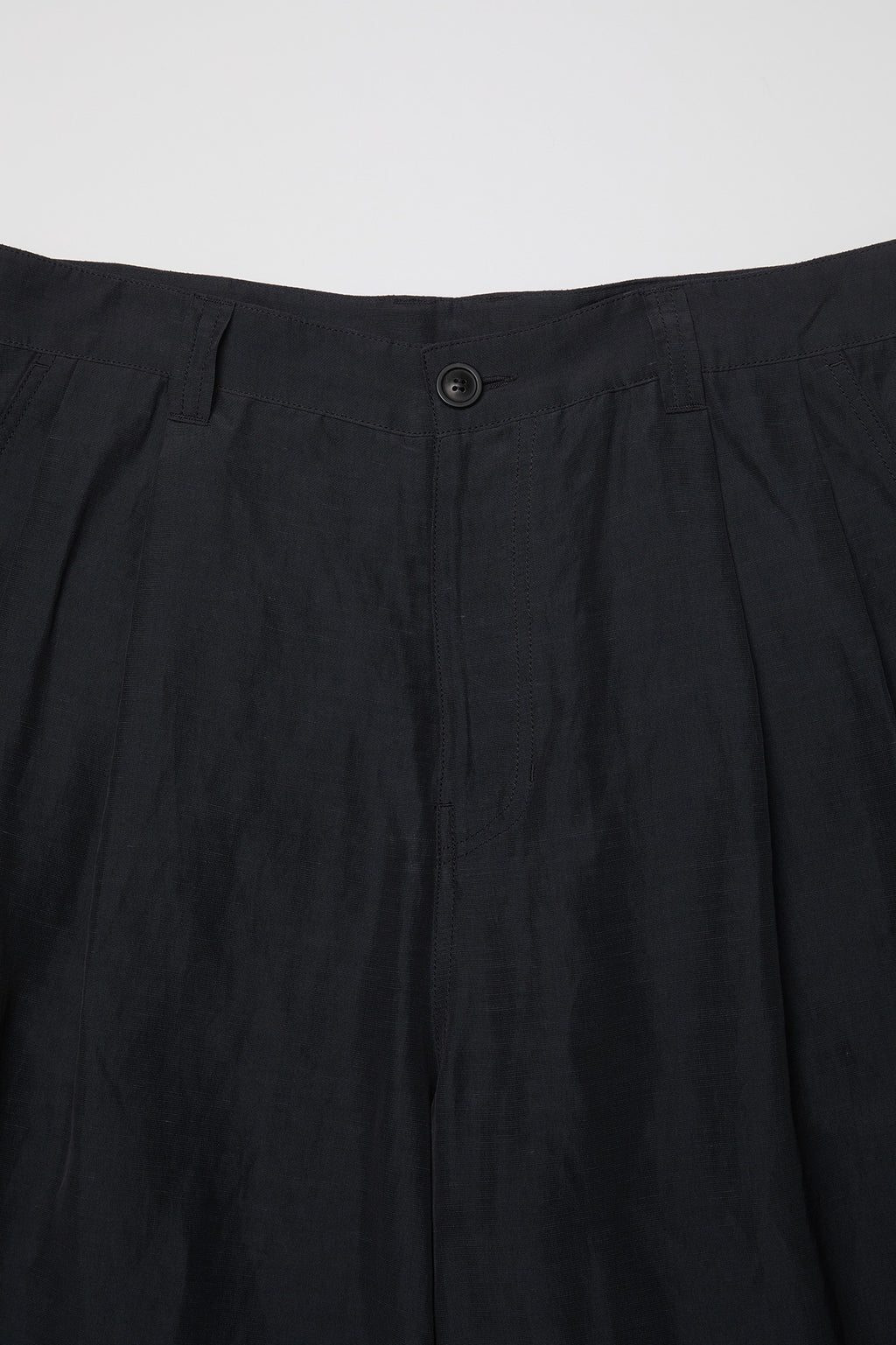 Coor - Classy Oversized Two-Tuck Trousers (Dark Navy) product image 5 | TRAB K-Fashion Australia