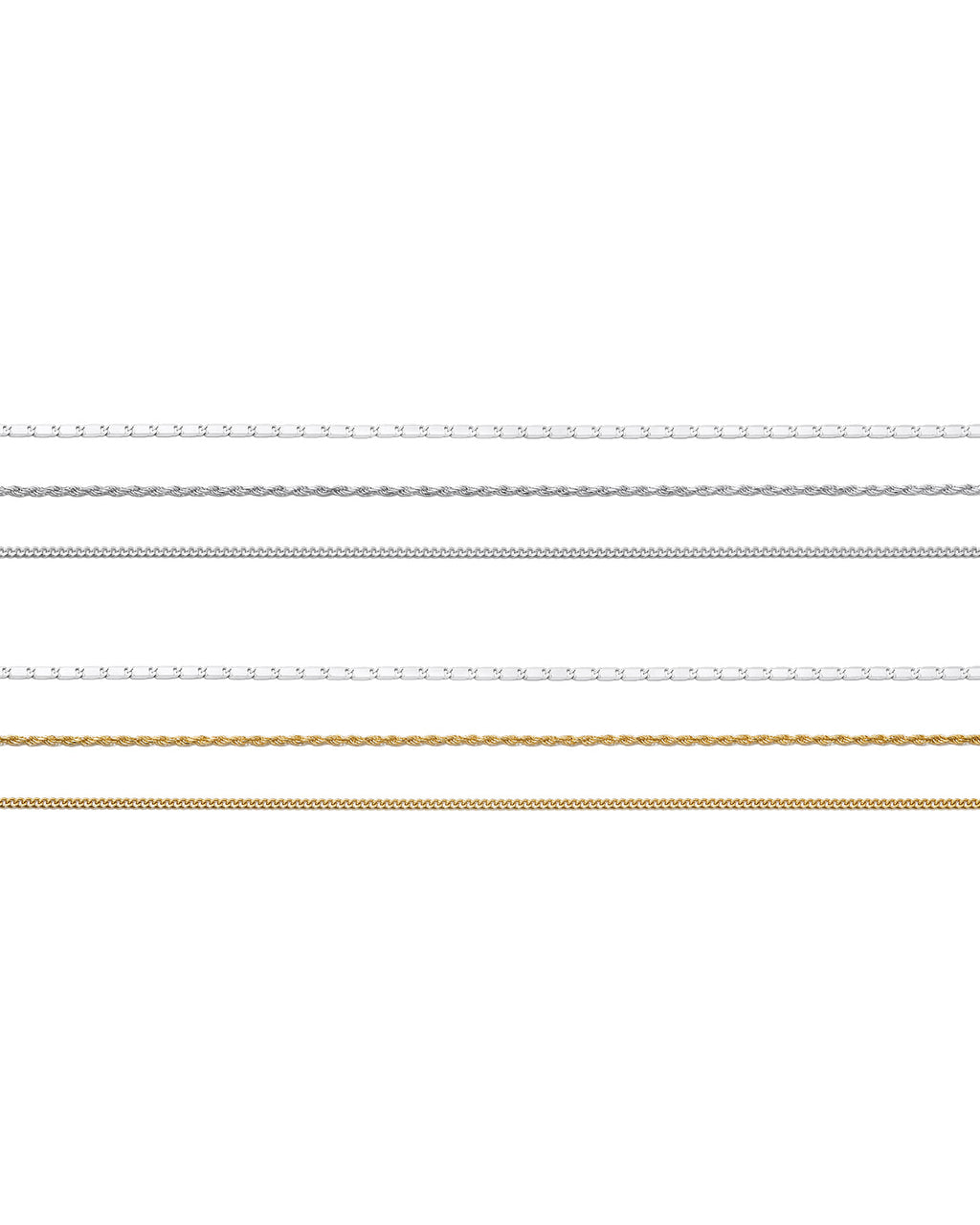 Numbering - Triple Layered Chain Necklace #7743 product image 11 | TRAB K-Fashion Australia