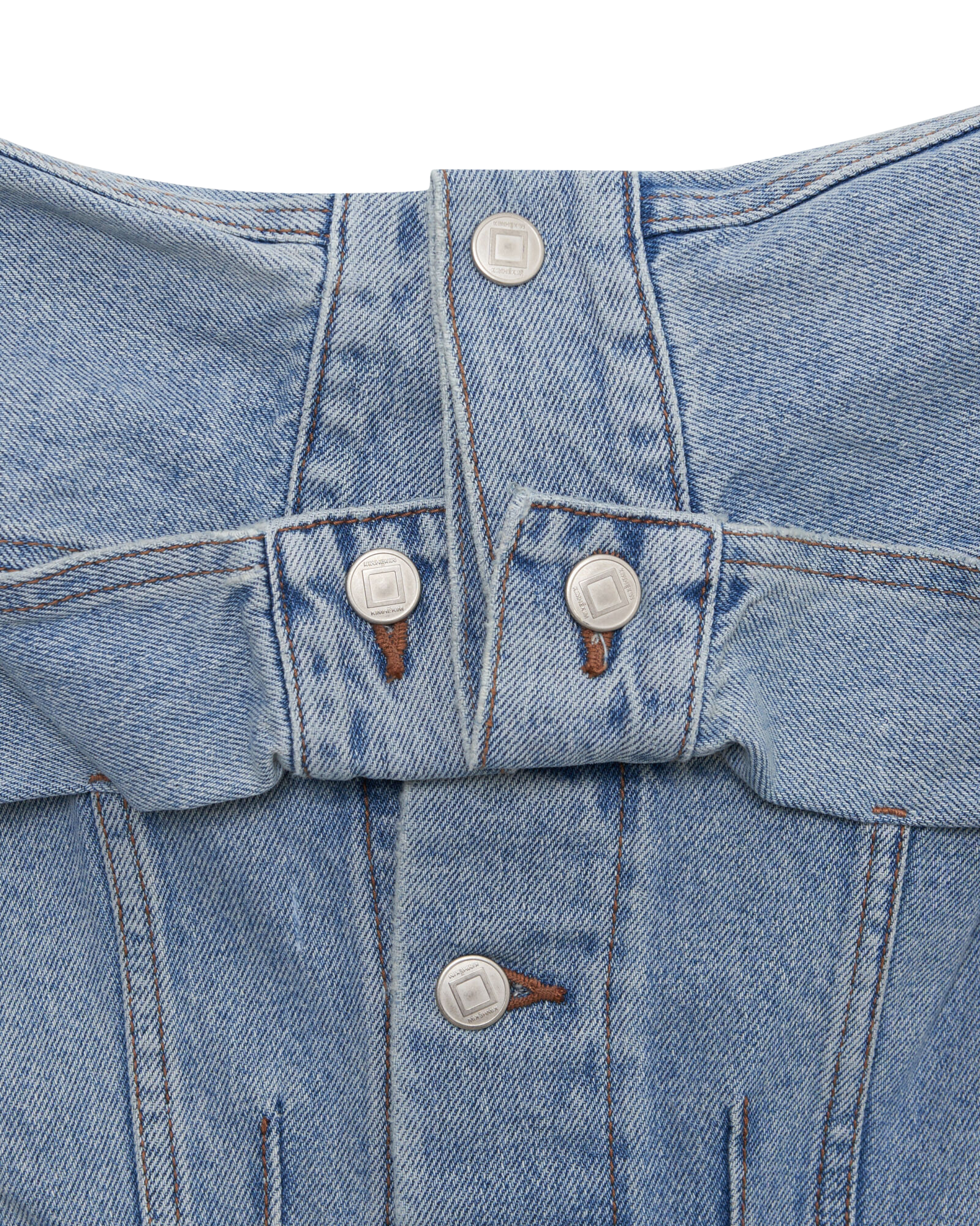 Kimhe Kim - Denim Tube Top (Blue) product image 10 | TRAB K-Fashion Australia