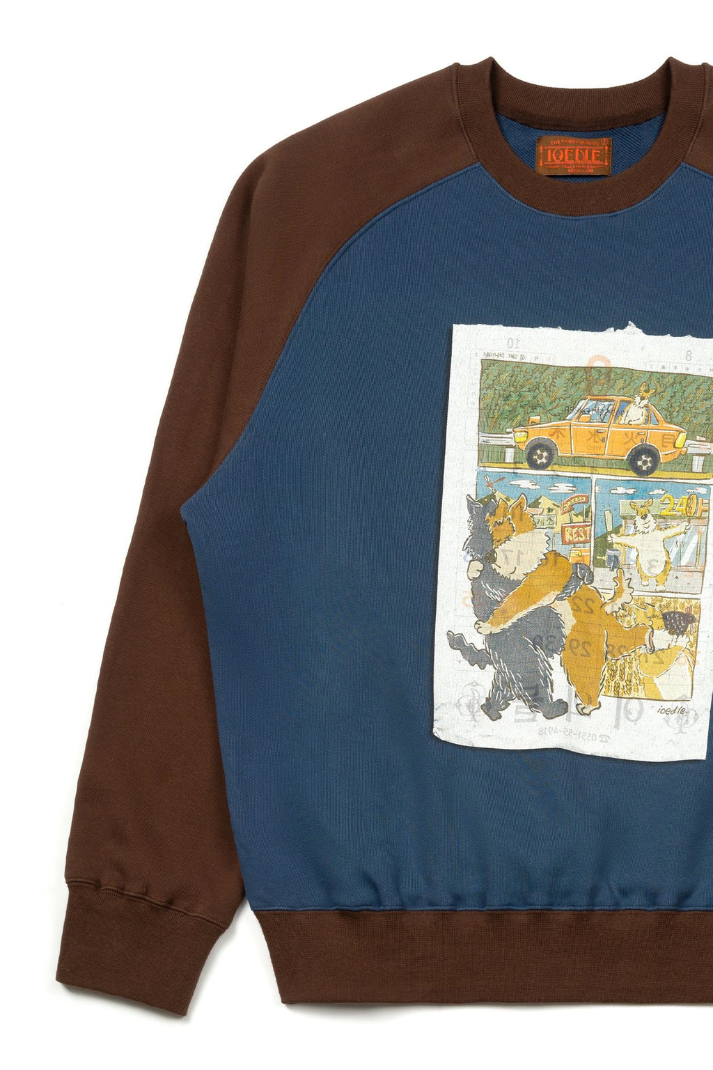 Ioedle - On The Way To Grandma’S House Sweatshirt (Navy) product image 3 | TRAB K-Fashion Australia