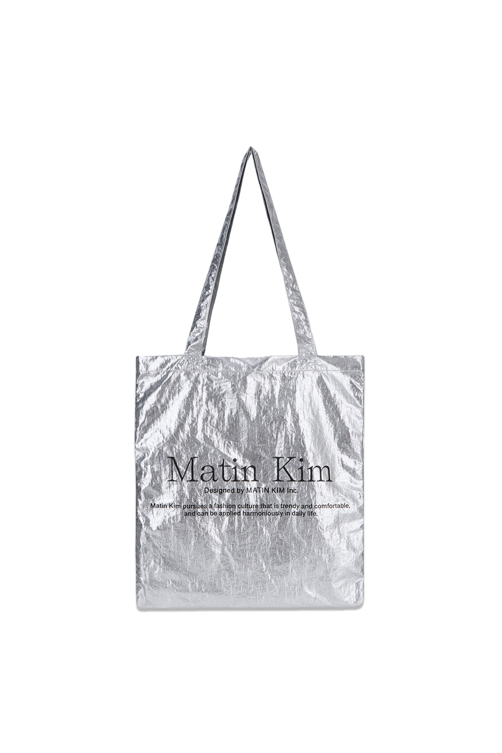 Matin Kim - Matin Palette Ecobag (Silver) product image 1 | TRAB K-Fashion Australia