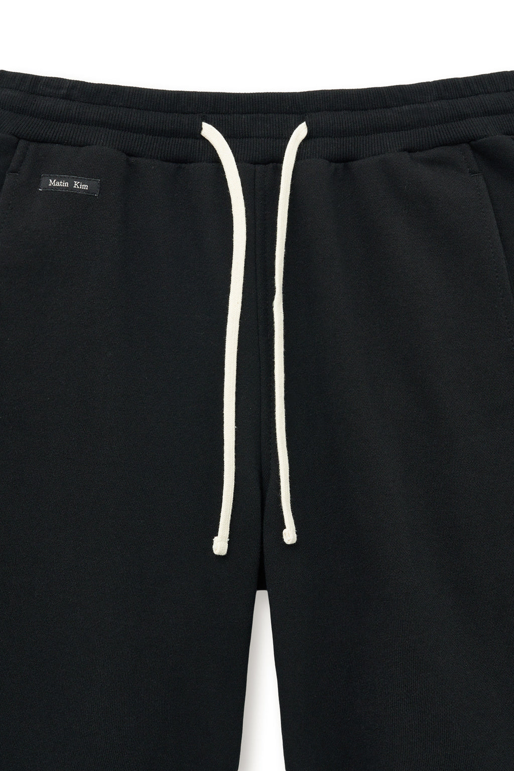 Matin Kim - Boots Cut Slim Cargo Sweatpants (Black) product image 3 | TRAB K-Fashion Australia