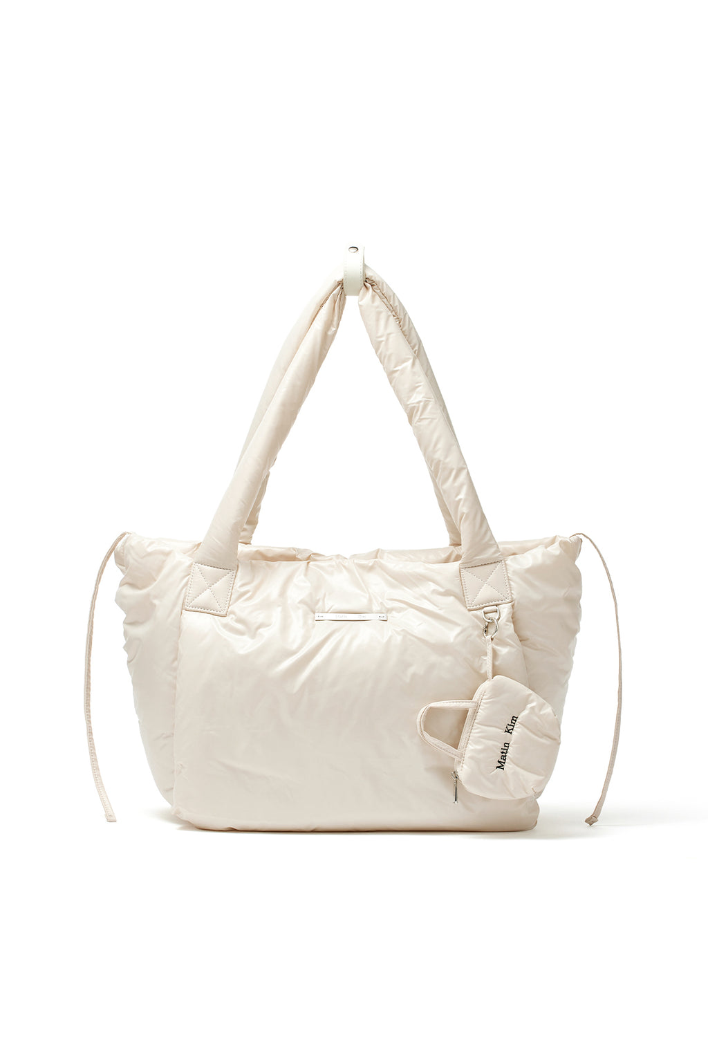 Matin Kim - Matin Big Puffer Bag (Light Beige) product image 1 | TRAB K-Fashion Australia