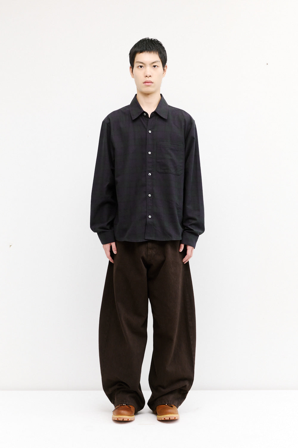 Hatchingroom - Regular Shirt Black (Watch) product image 4 | TRAB K-Fashion Australia