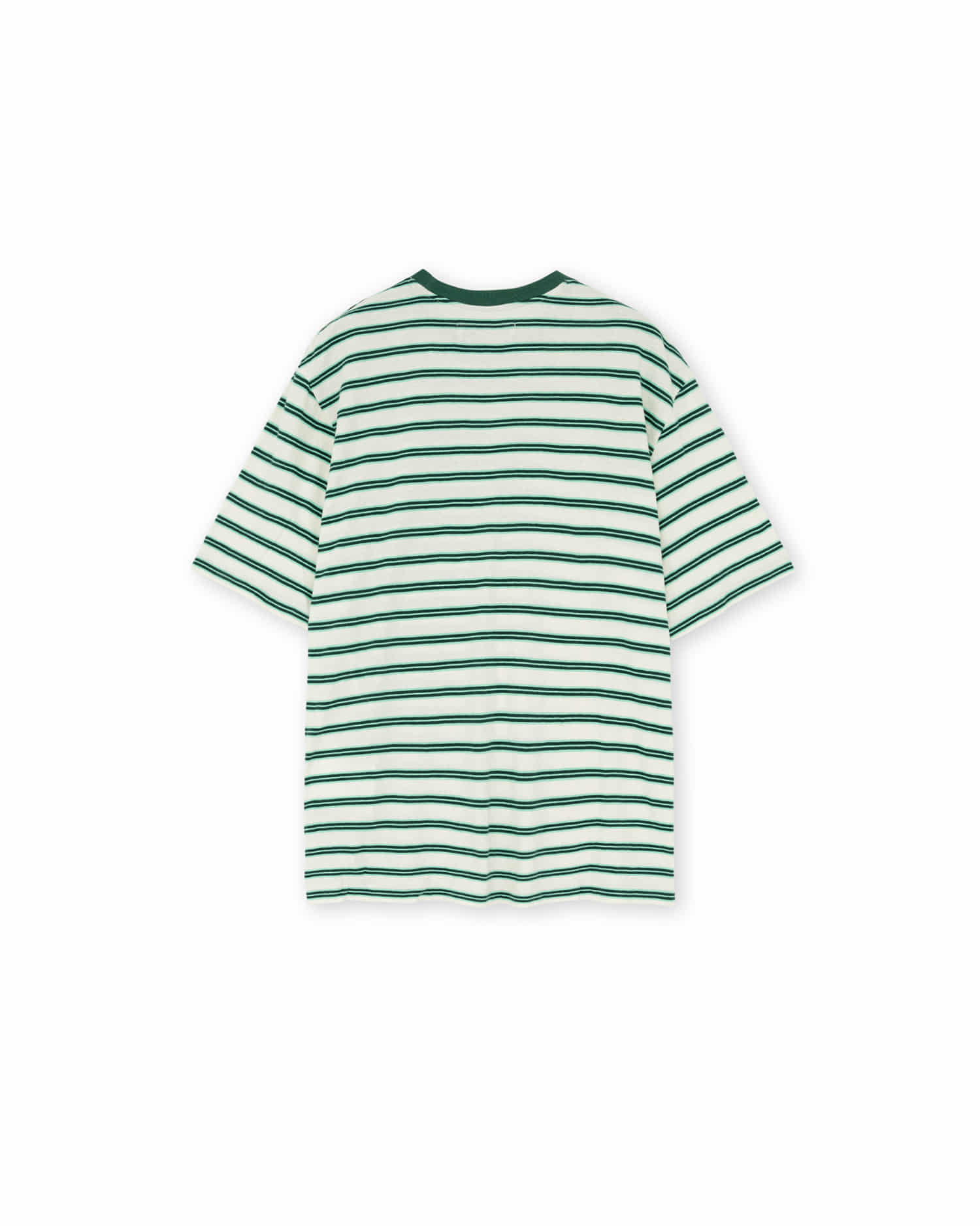 Brownyard - Essential Stripe T Shirt (Green) product image 4 | TRAB K-Fashion Australia