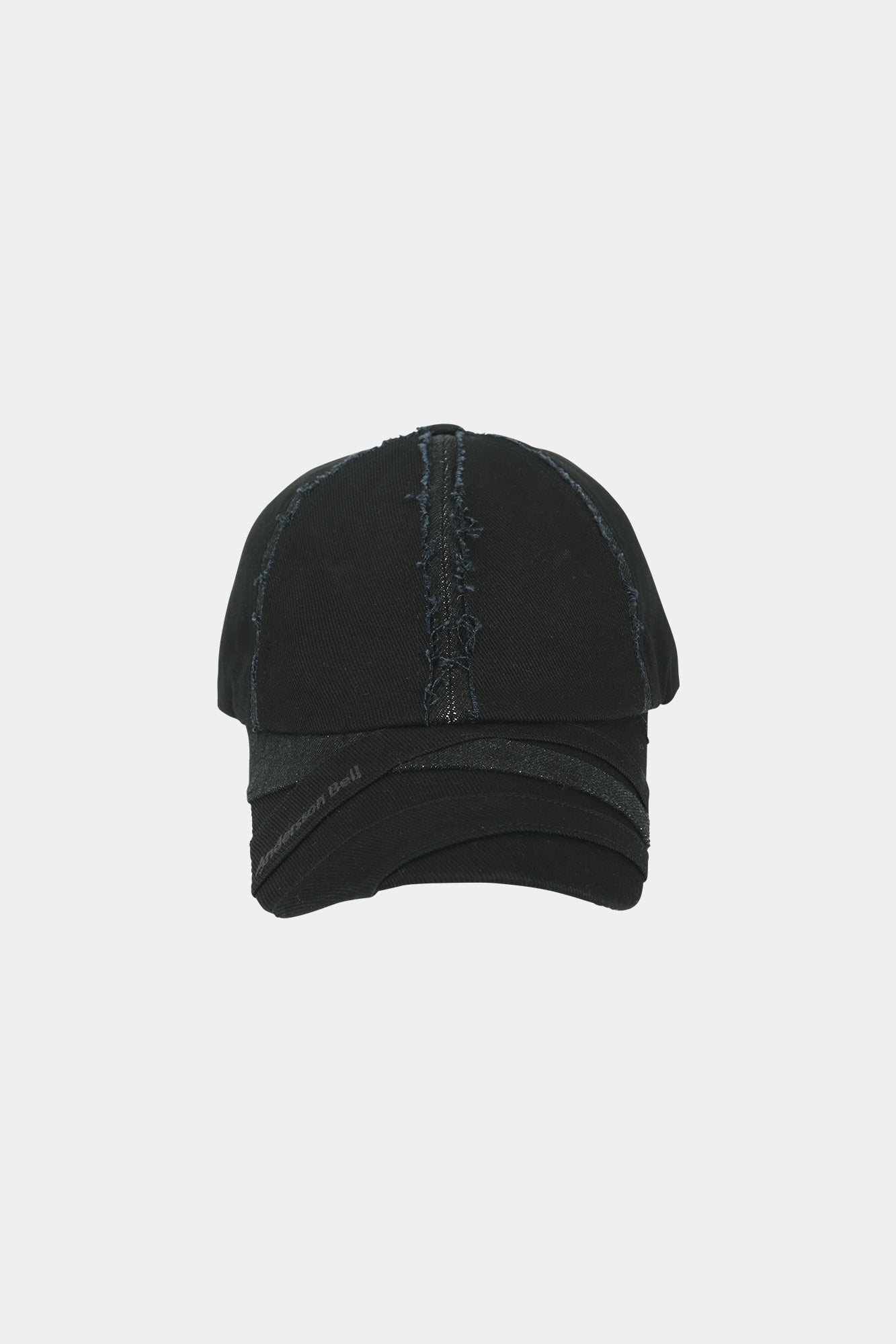 Andersson Bell - Unisex Layered Cap (Black/Grey) product image 5 | TRAB K-Fashion Australia