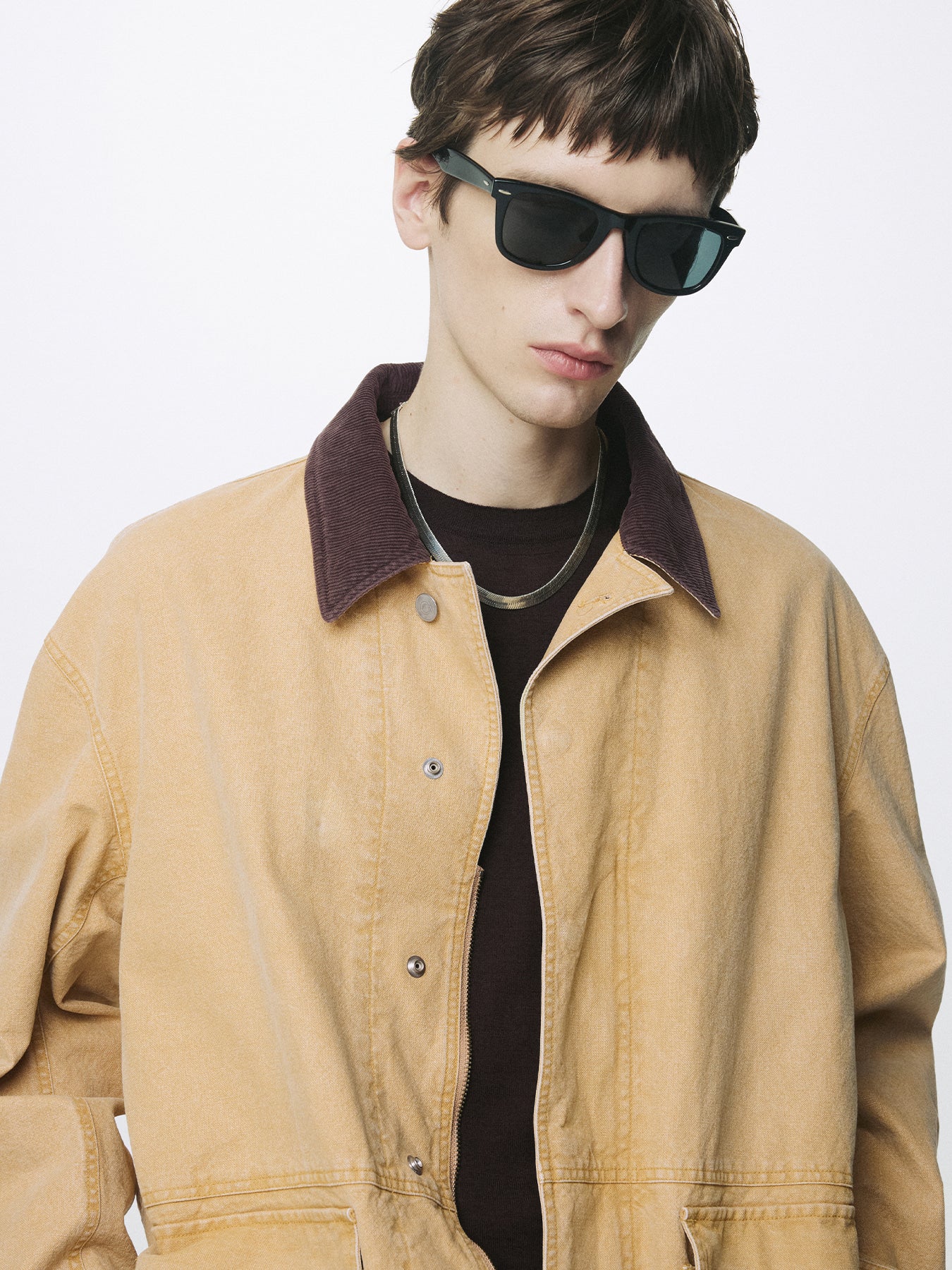 Tonywack - Garment Washed Barn Jacket (Faded Beige) product image 9 | TRAB K-Fashion Australia