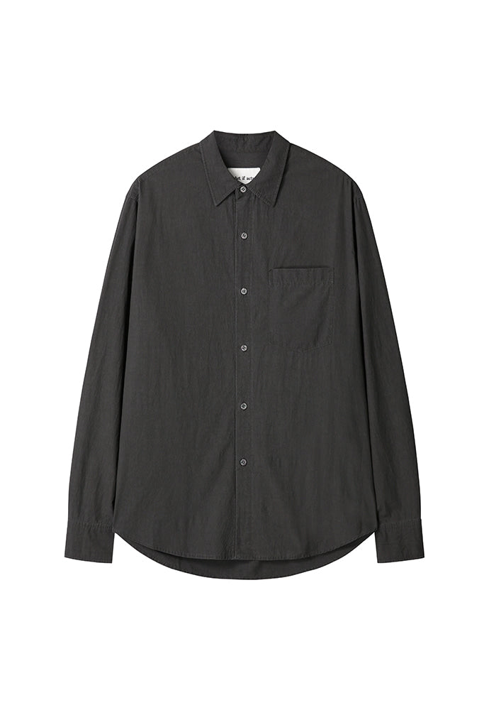 Art if acts - Sunny Dry Typewriter Shirt (Faded Black) product image 6 | TRAB K-Fashion Australia