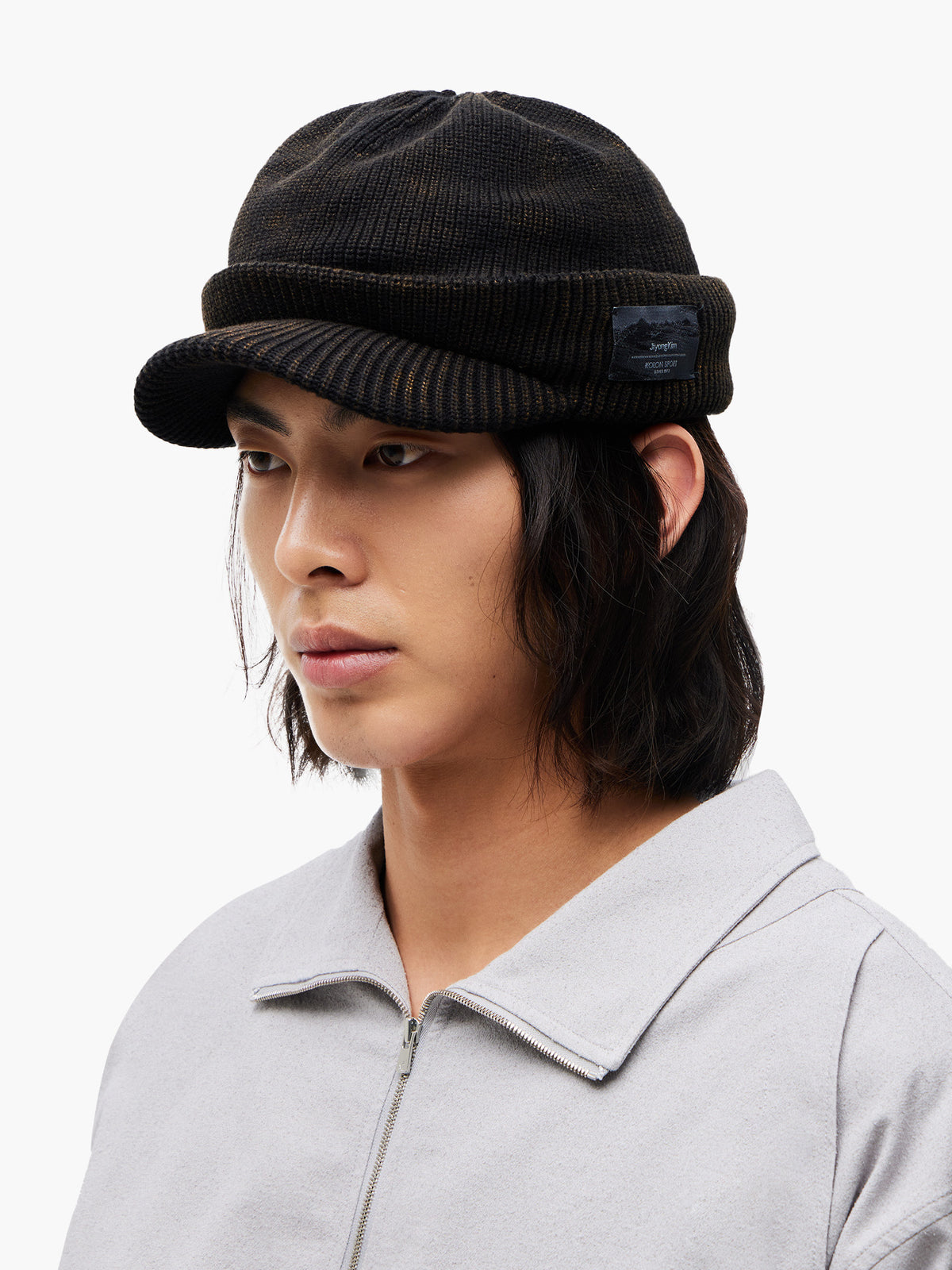 Jiyong Kim - Knit Hat (Black) product image 2 | TRAB K-Fashion Australia