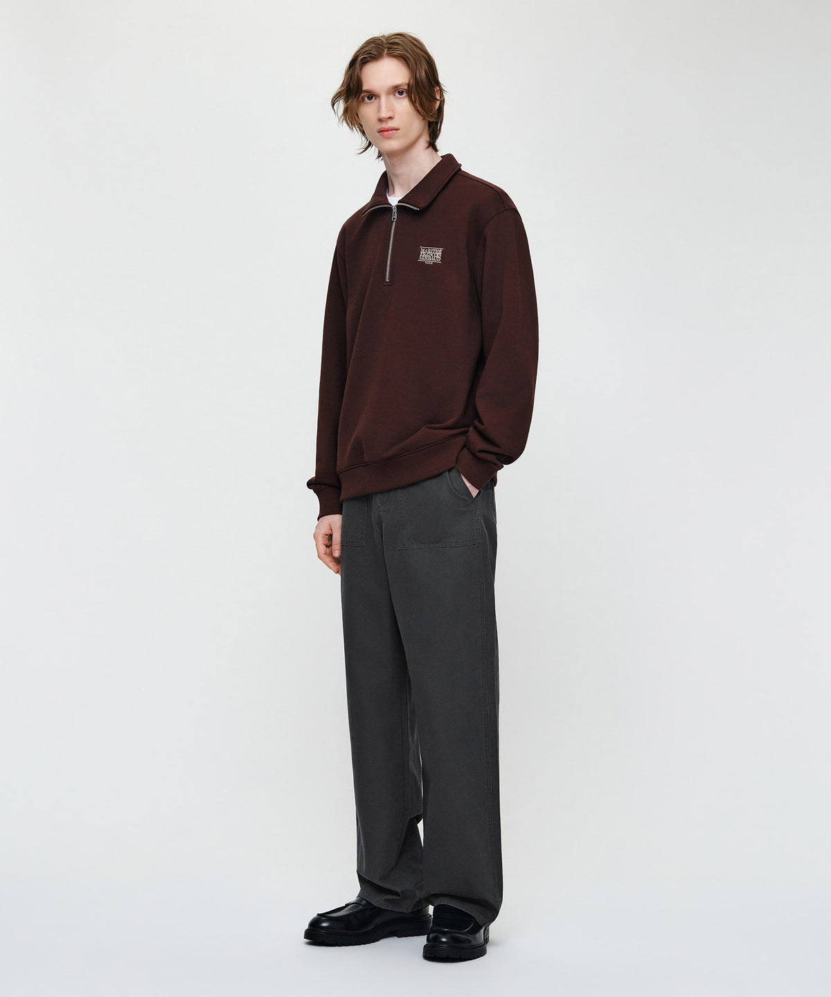 Marithe & Francois Girbaud - Cotton Work Pants (Charcoal) product image 4 | TRAB K-Fashion Australia
