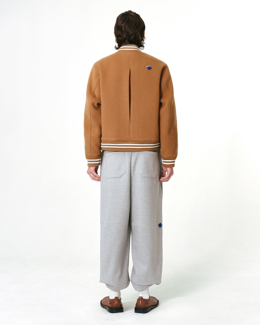 Ader Error - Sig; BL Tag varsity jacket 01 (Camel) product image 17 | TRAB K-Fashion Australia