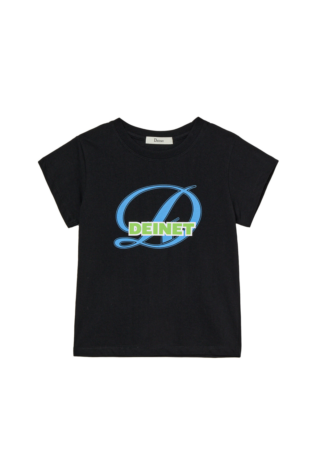 Deinet - Signature Logo Slim T-Shirt (Black) product image 1 | TRAB K-Fashion Australia