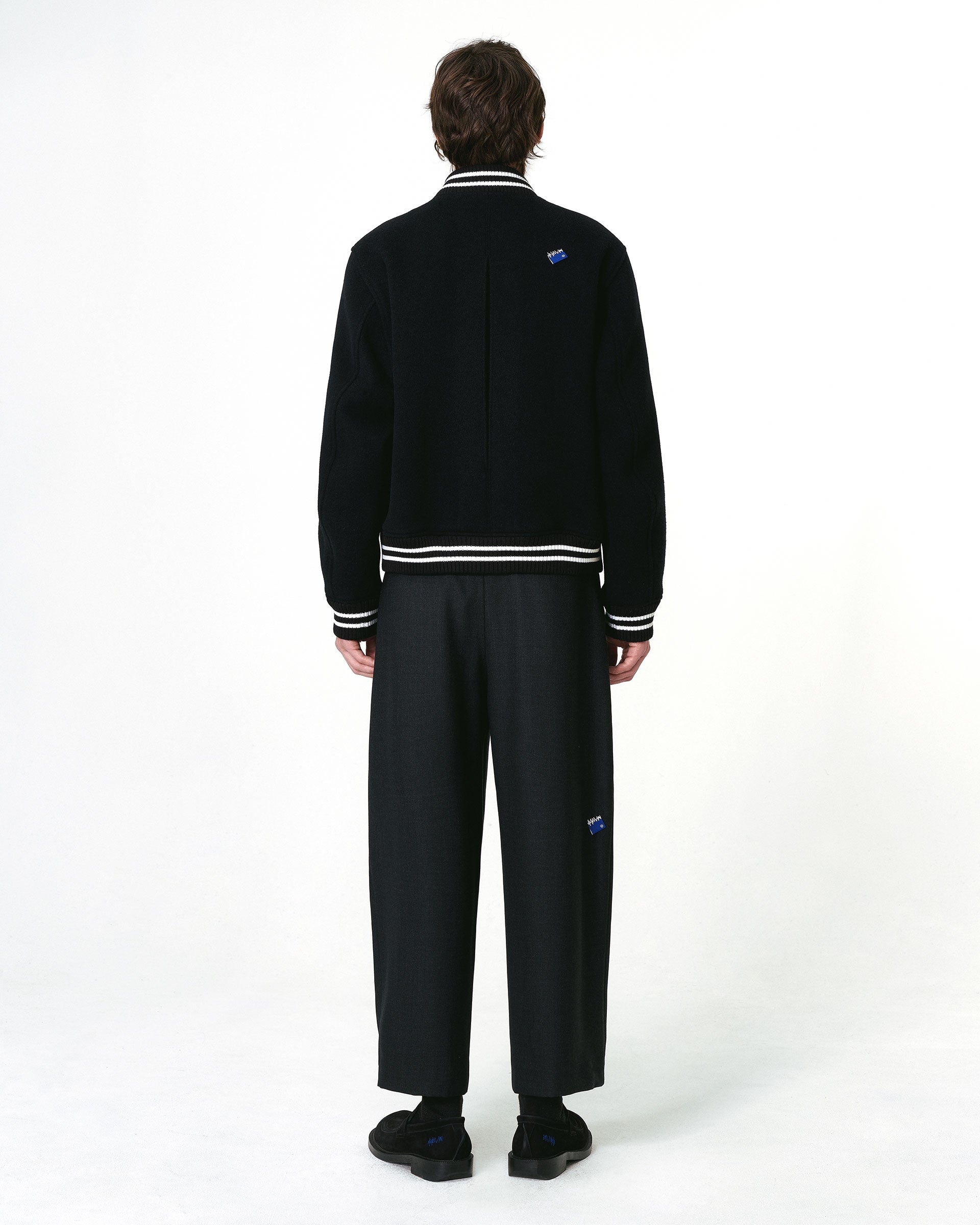 Ader Error - Sig; BL Tag varsity jacket 01 (Noir) product image 18 | TRAB K-Fashion Australia