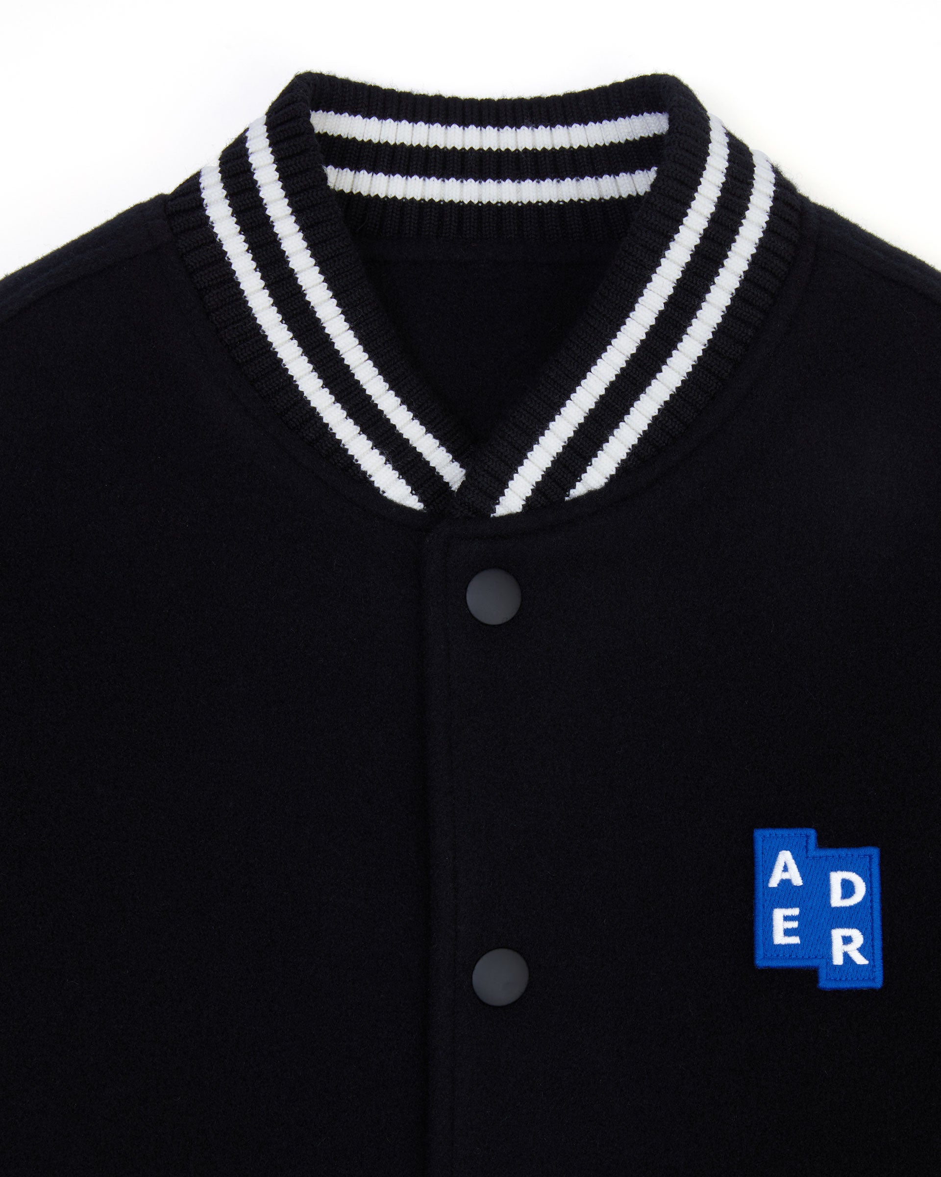 Ader Error - Sig; BL Tag varsity jacket 01 (Noir) product image 5 | TRAB K-Fashion Australia