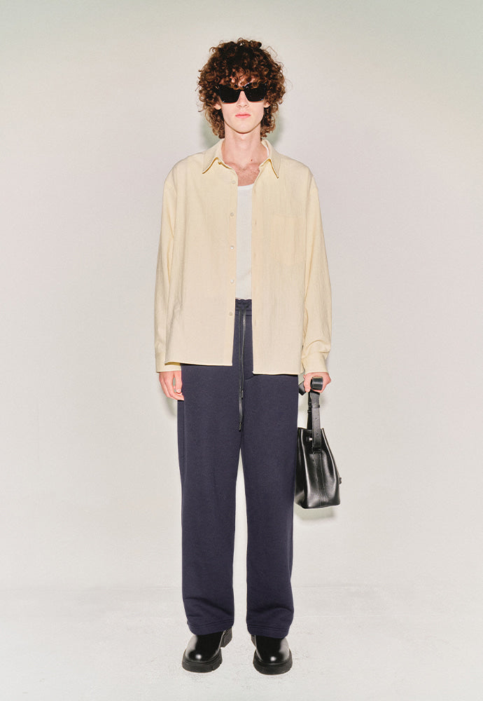 Tonywack - Smooth Brushed-Jersey 4-Pocket Lounge Pants (Deep Navy) product image 1 | TRAB K-Fashion Australia