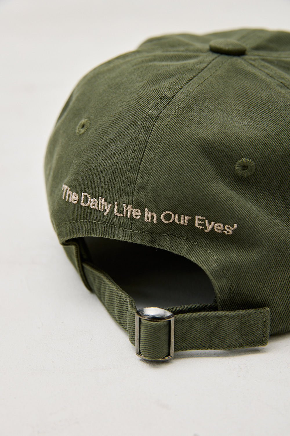 Hatchingroom - Logo Cap (Washed Khaki) product image 5 | TRAB K-Fashion Australia