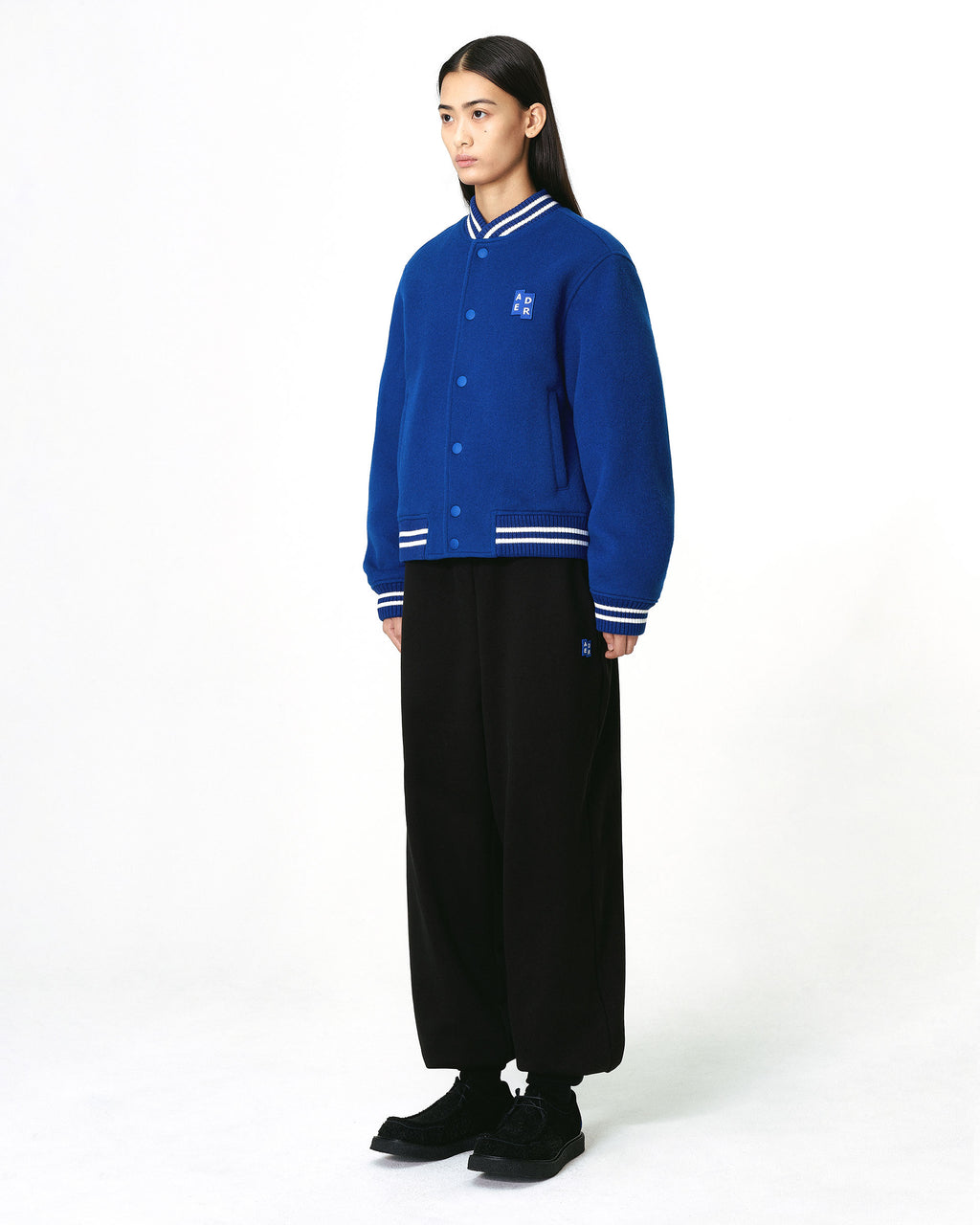 Ader Error - Sig; BL Tag varsity jacket 01 (Z-Blue) product image 5 | TRAB K-Fashion Australia