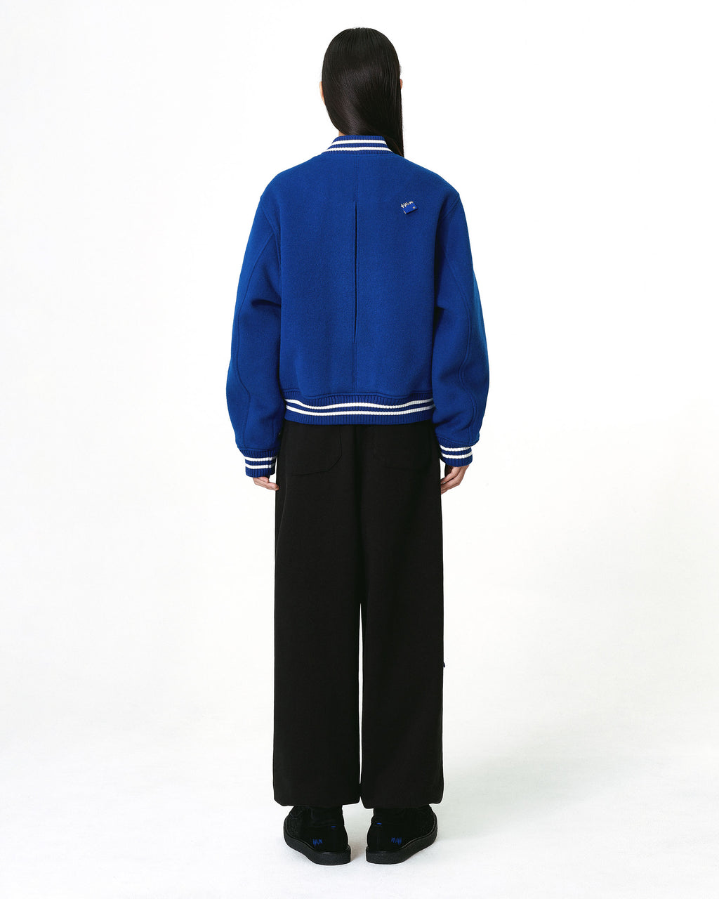 Ader Error - Sig; BL Tag varsity jacket 01 (Z-Blue) product image 6 | TRAB K-Fashion Australia
