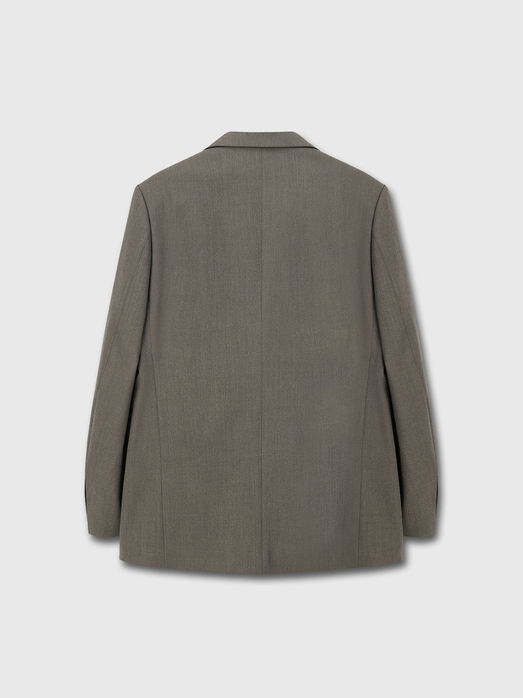 Tonywack - Melange Wool Double-Breasted Tailored Jacket (Hazelnut) product image 10 | TRAB K-Fashion Australia