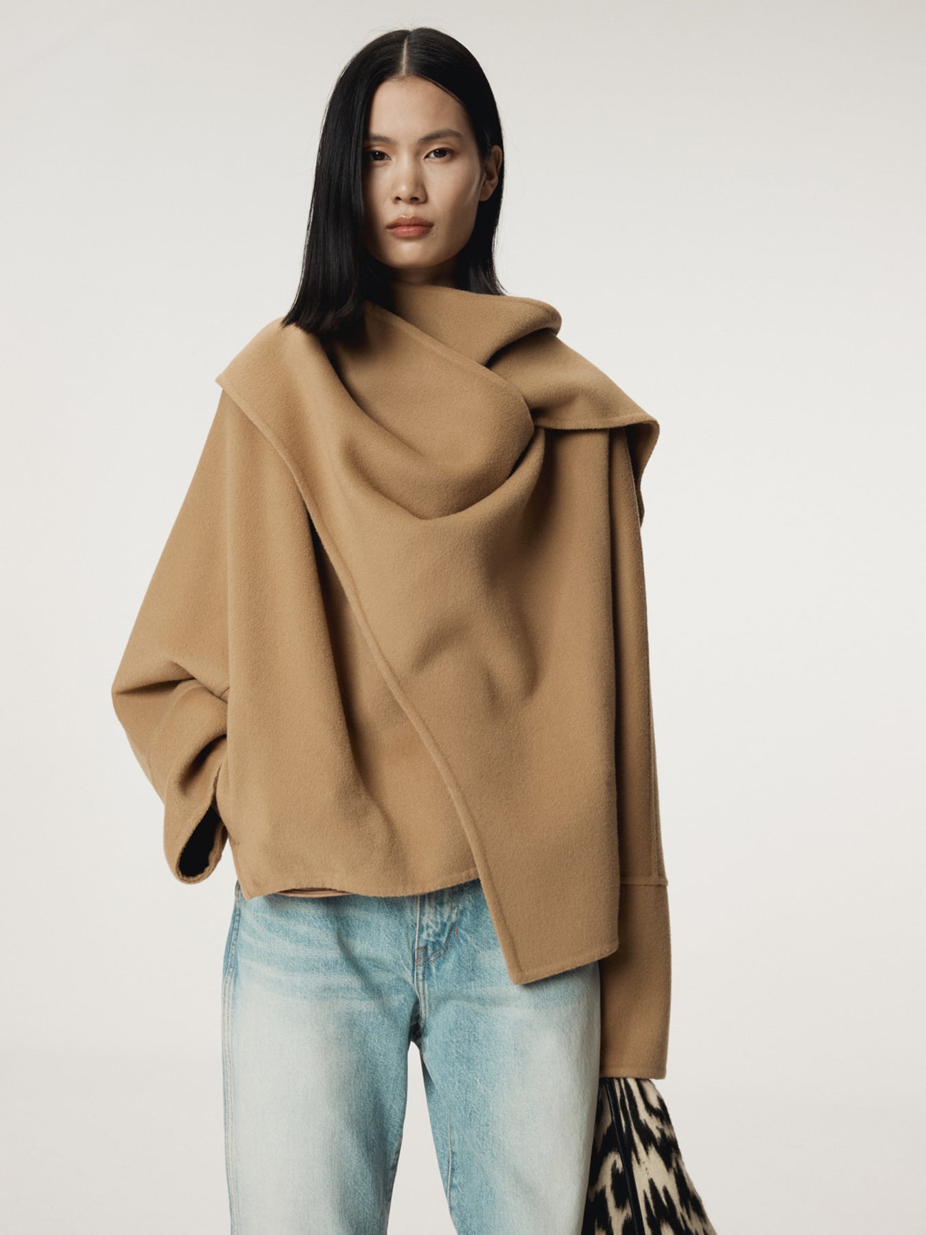 Recto - Handmade Muffler Coat (Desert) product image 4 | TRAB K-Fashion Australia