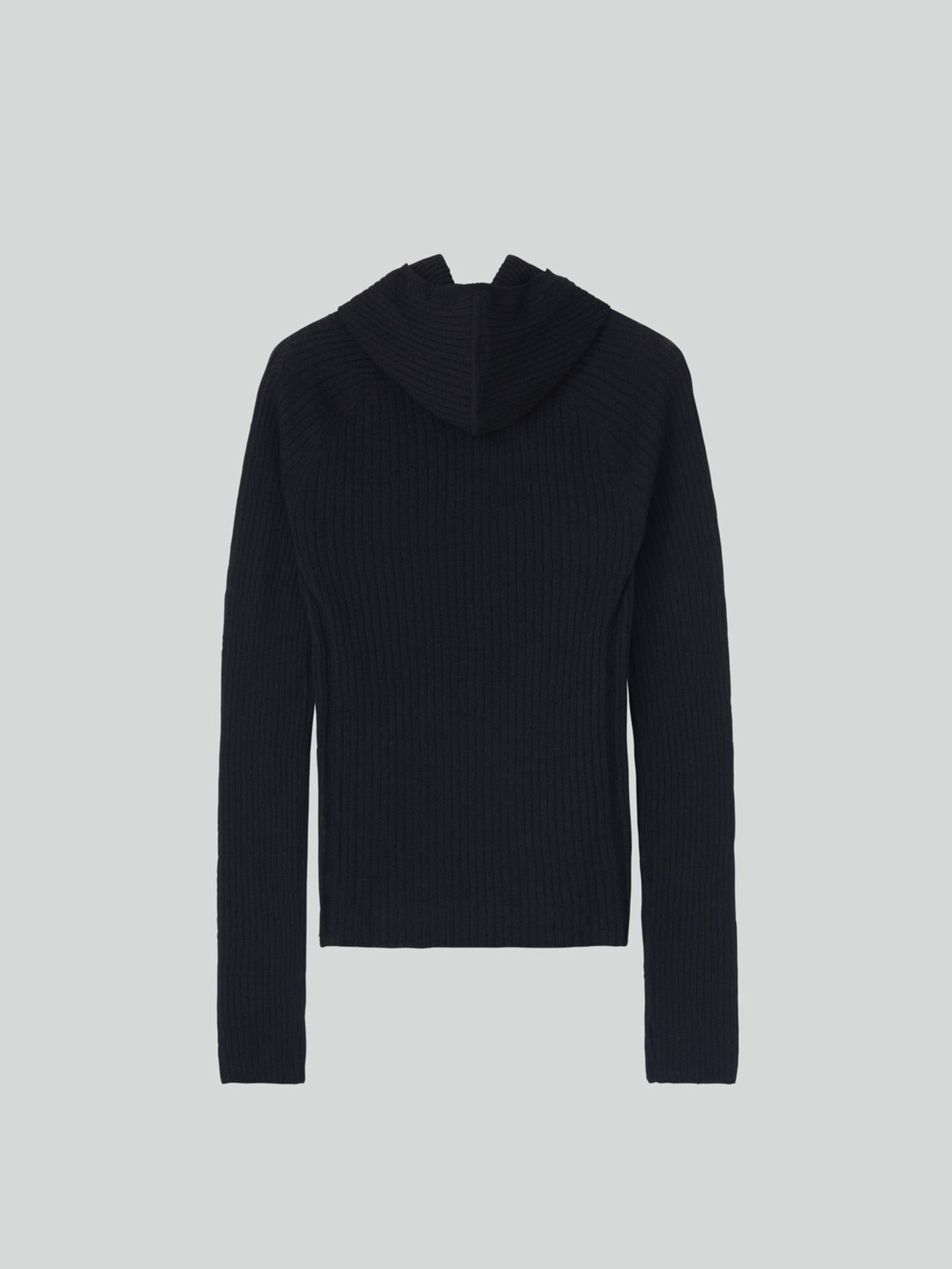 Recto - Hairy Balaclava Knit Top (Black) product image 10 | TRAB K-Fashion Australia