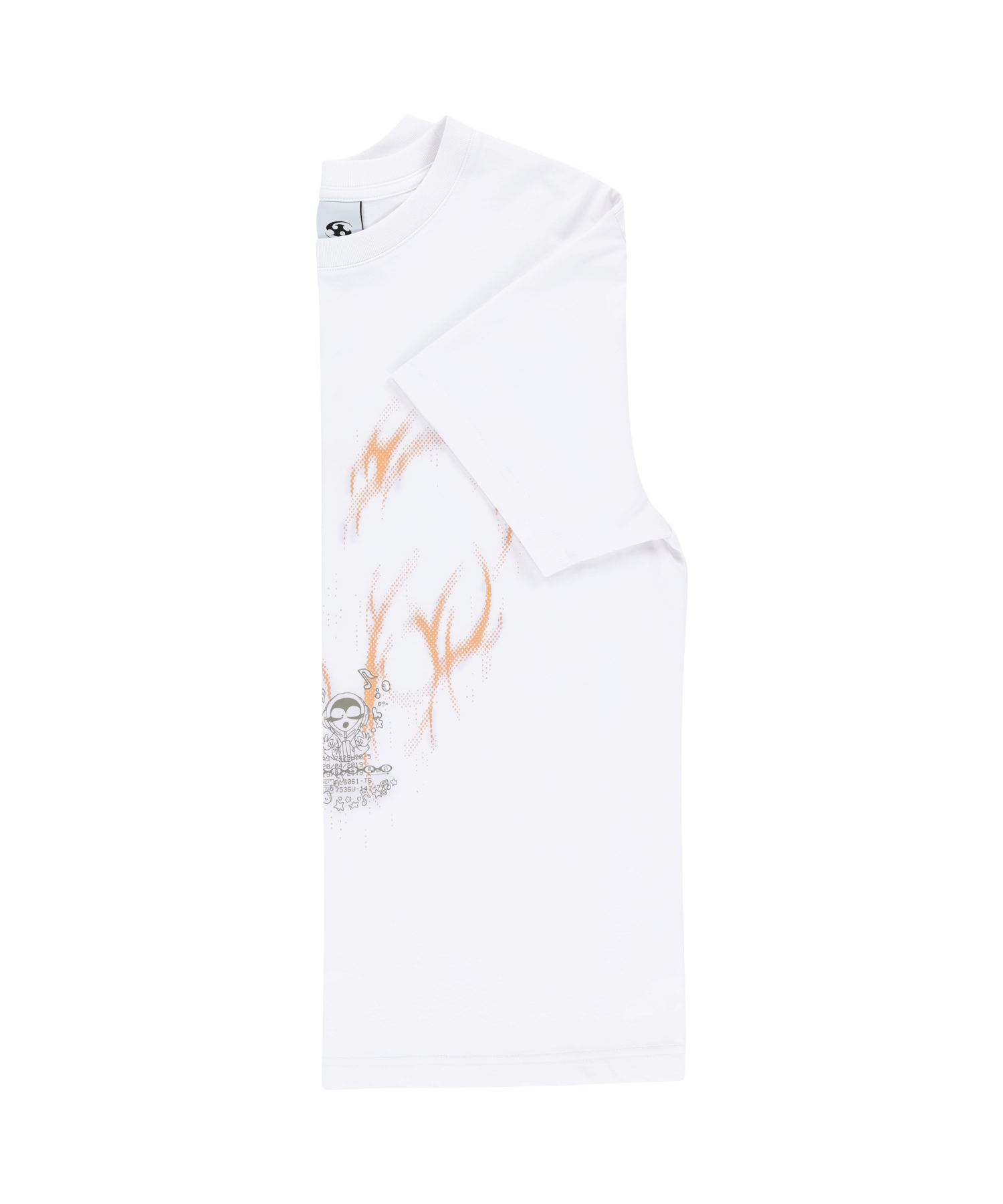 San San Gear - Pulse Of Rebirth T-Shirt (White) product image 3 | TRAB K-Fashion Australia