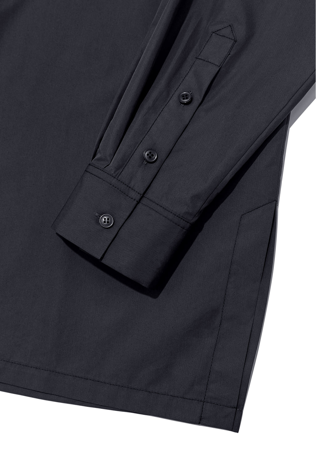Matin Kim - Pocket Foldover Shirt (Charcoal) product image 5 | TRAB K-Fashion Australia