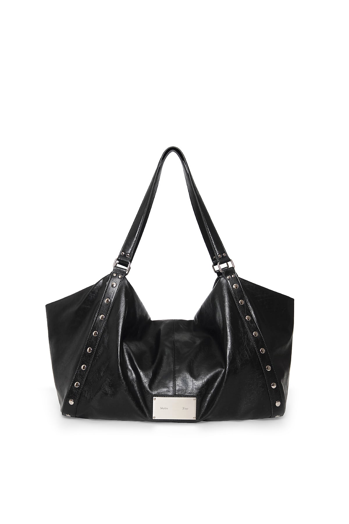 Matin Kim - Matin Edge Stud Big Bag (Black) product image 2 | TRAB K-Fashion Australia