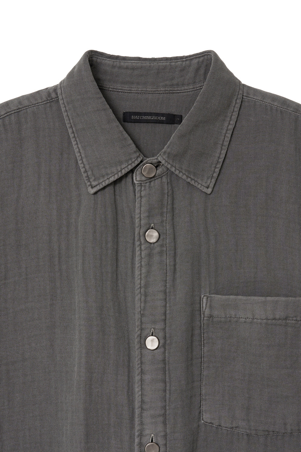 Hatchingroom - Loosed Shirt Double Face (Charcoal) product image 3 | TRAB K-Fashion Australia