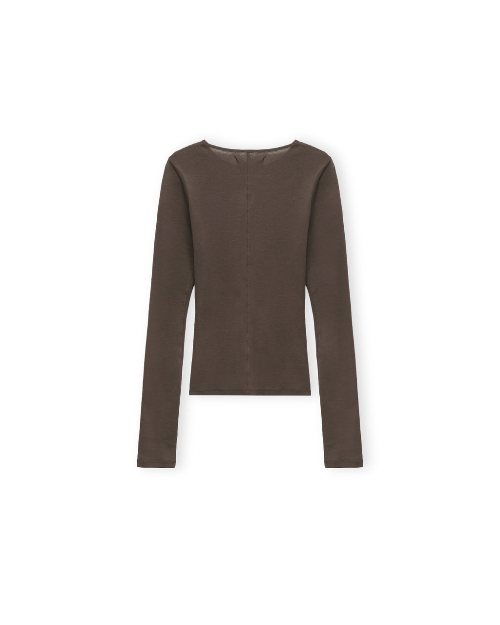 Brownyard - Ribbed Long Sleeve (Dark Brown) product image 5 | TRAB K-Fashion Australia