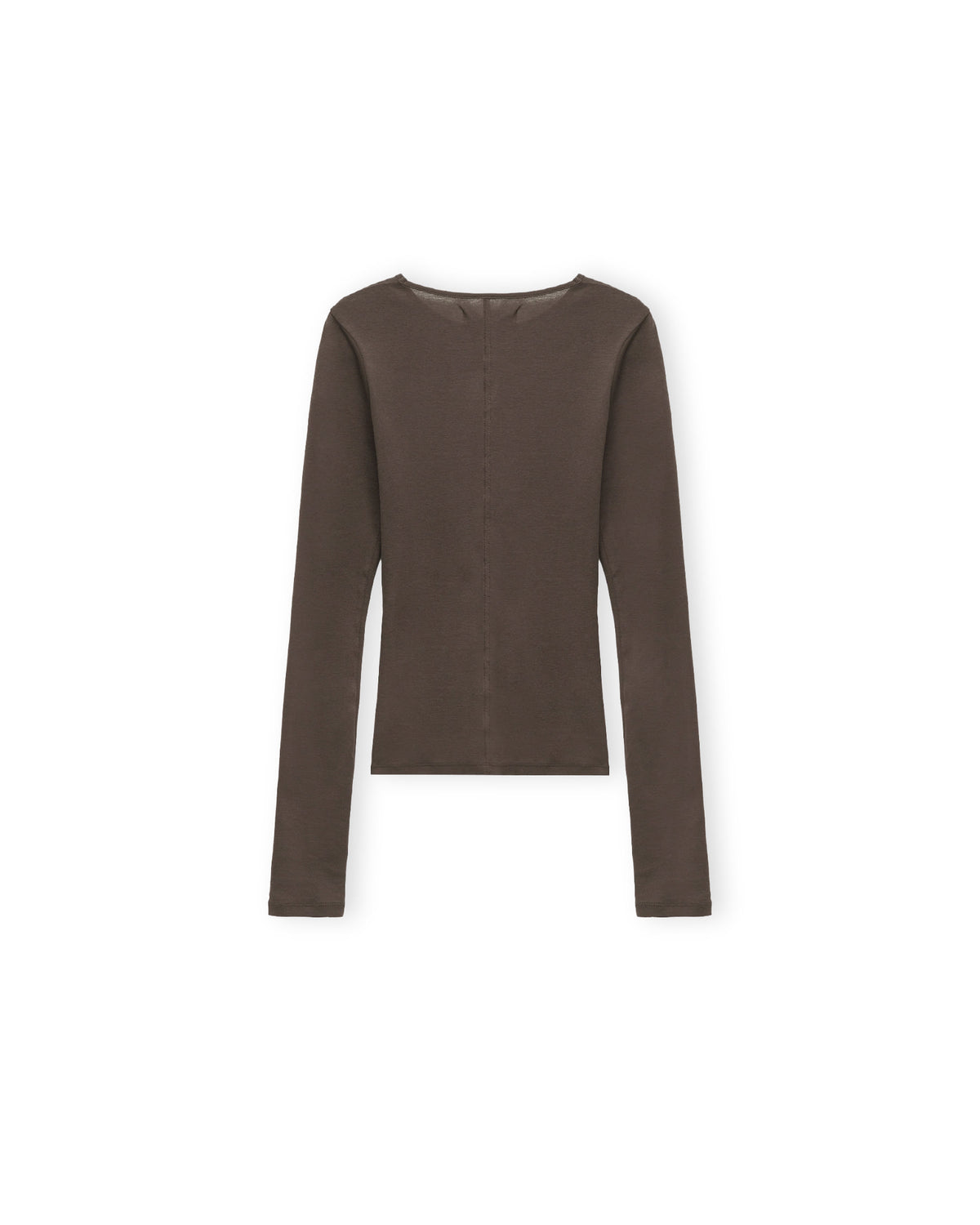 Brownyard - Ribbed Long Sleeve (Dark Brown) product image 5 | TRAB K-Fashion Australia