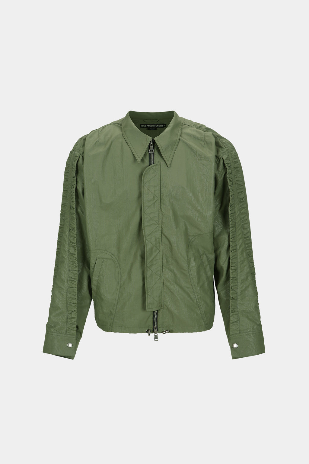 Andersson Bell - Cardin Zip-Up Jacket (Khaki) product image 9 | TRAB K-Fashion Australia