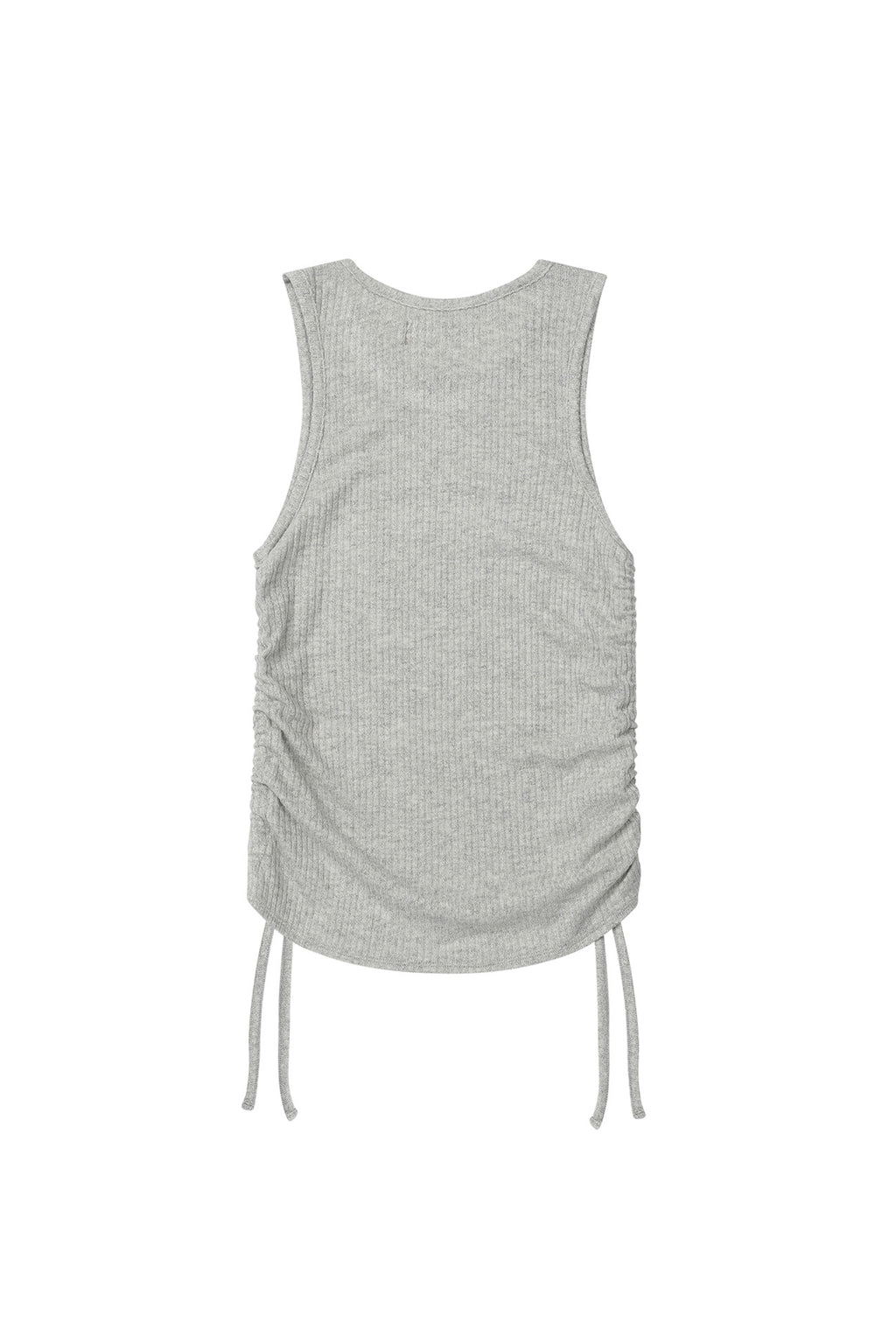 Deinet - Logo Shirring Sleeveless (Grey) product image 8 | TRAB K-Fashion Australia