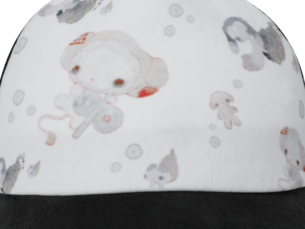 Coyseio - Tiny Whirl Mesh Cap (Charcoal) product image 13 | TRAB K-Fashion Australia