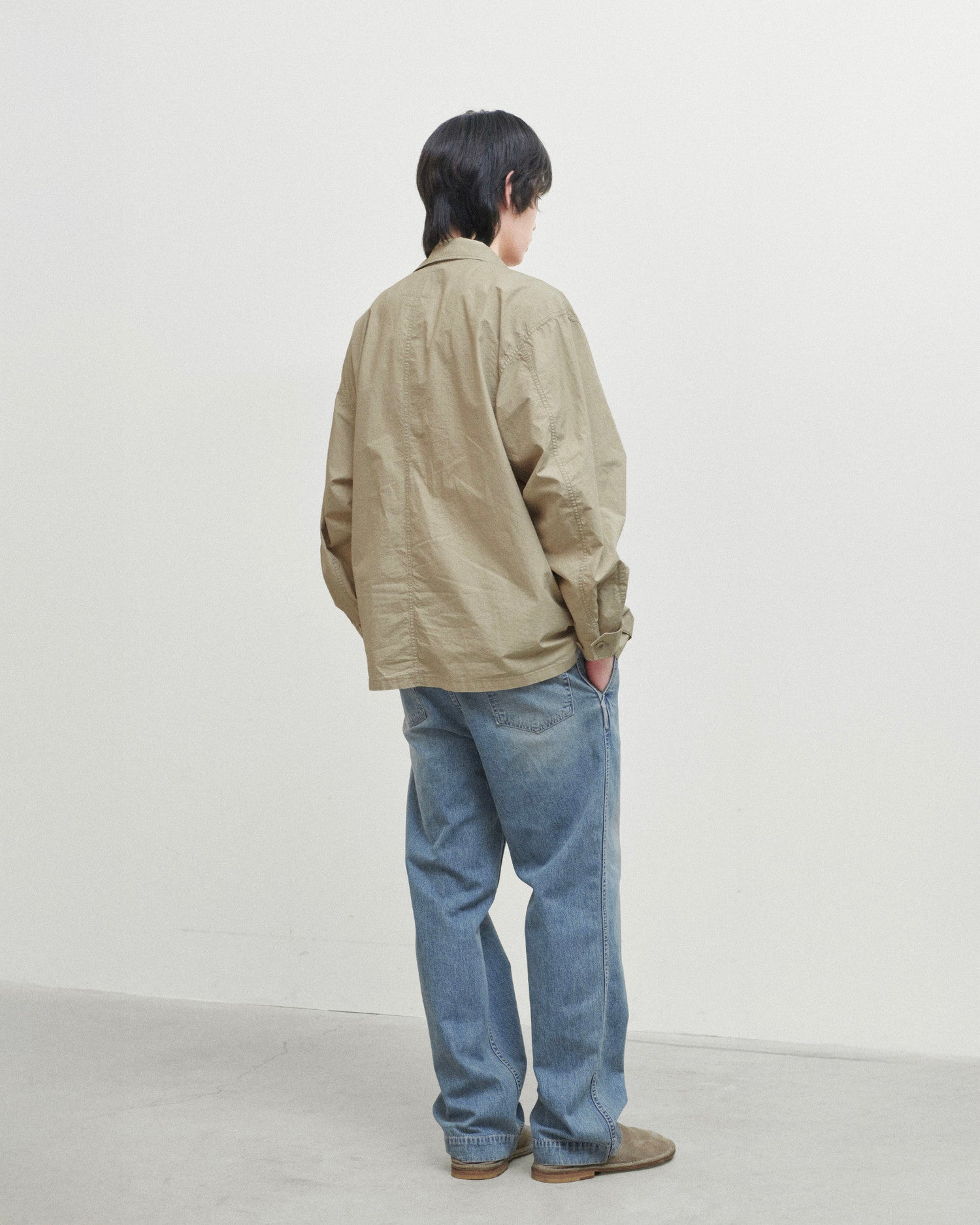 Brownyard - Washed Bdu Jacket (Beige) product image 2 | TRAB K-Fashion Australia