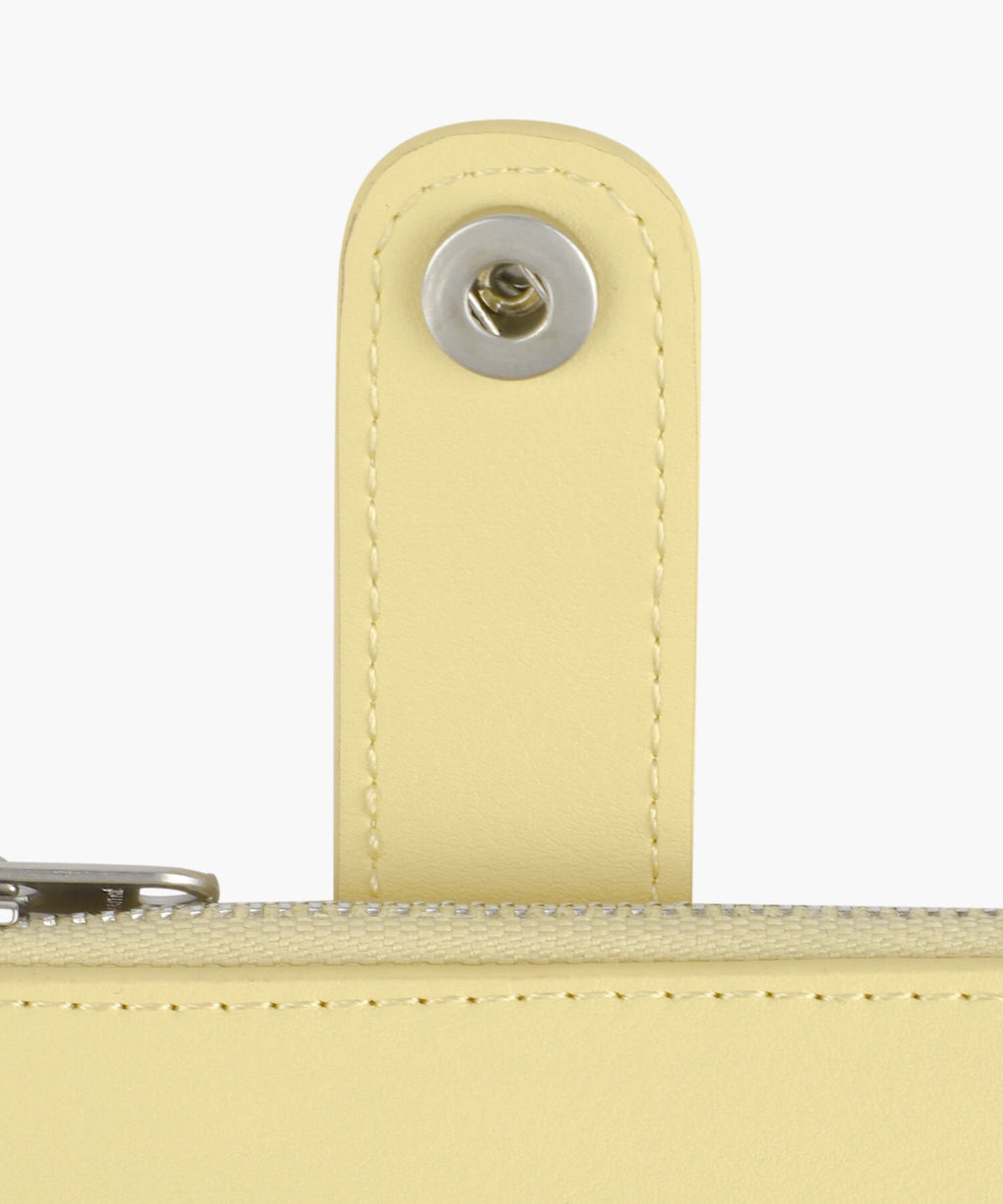 Marithe & Francois Girbaud - Regular Logo Peanut Keyring Wallet (Light Yellow) product image 4 | TRAB K-Fashion Australia