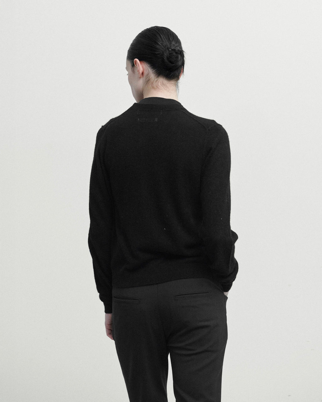 Brownyard - Soft Round Cardigan (Black) product image 3 | TRAB K-Fashion Australia