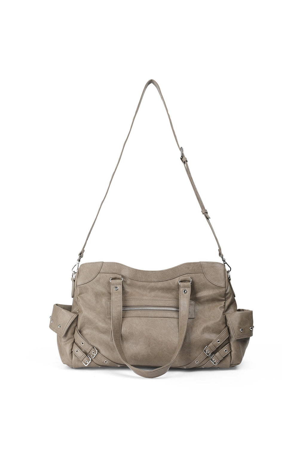Deinet - Stud Pocket Big Bag (Khaki) product image 4 | TRAB K-Fashion Australia