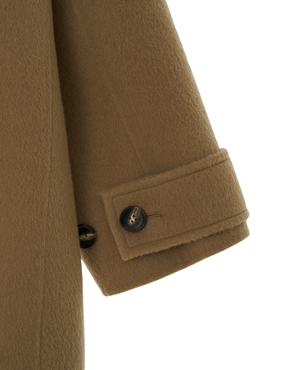 Kimhe Kim - Scarf Detail Long Coat (Beige) product image 15 | TRAB K-Fashion Australia