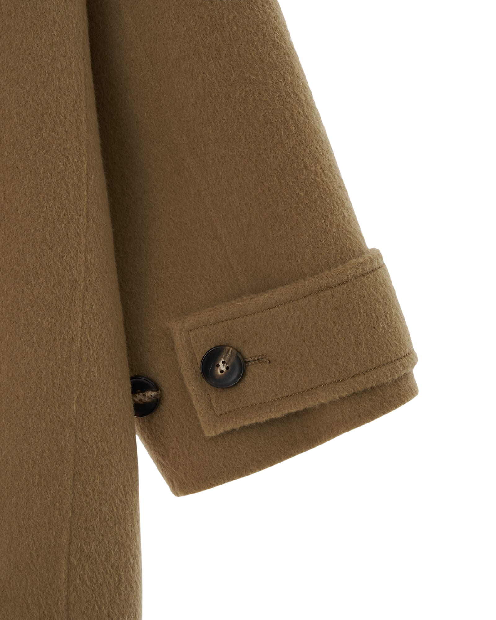 Kimhe Kim - Scarf Detail Long Coat (Beige) product image 15 | TRAB K-Fashion Australia