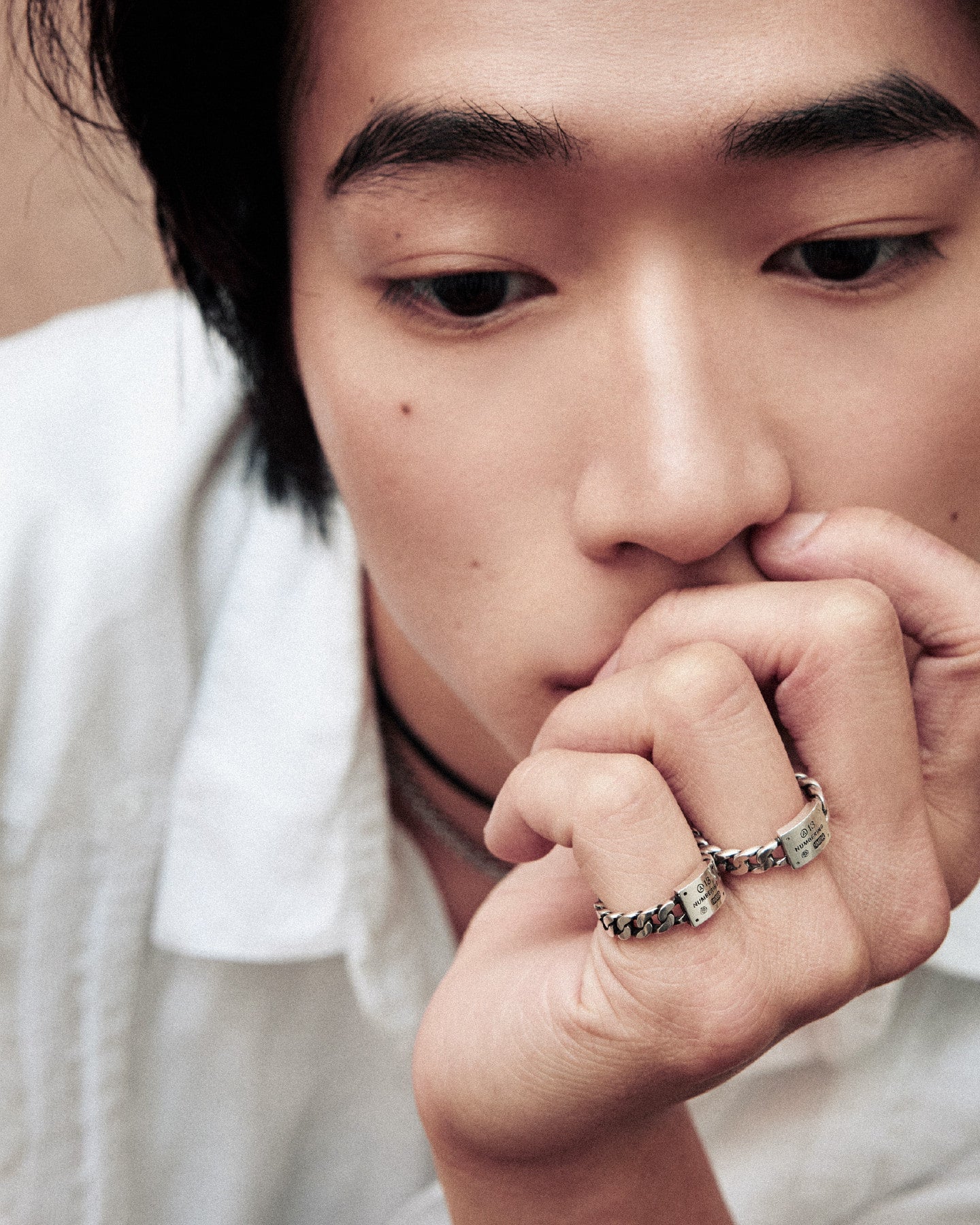 Numbering - Plate Chain Ring #8590 product image 1 | TRAB K-Fashion Australia