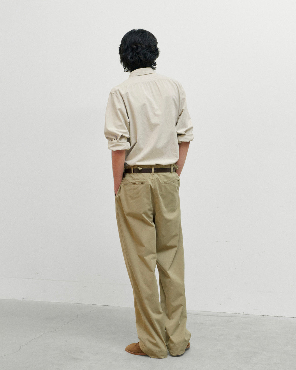 Brownyard - Vintage Cotton Pants (Beige) product image 3 | TRAB K-Fashion Australia
