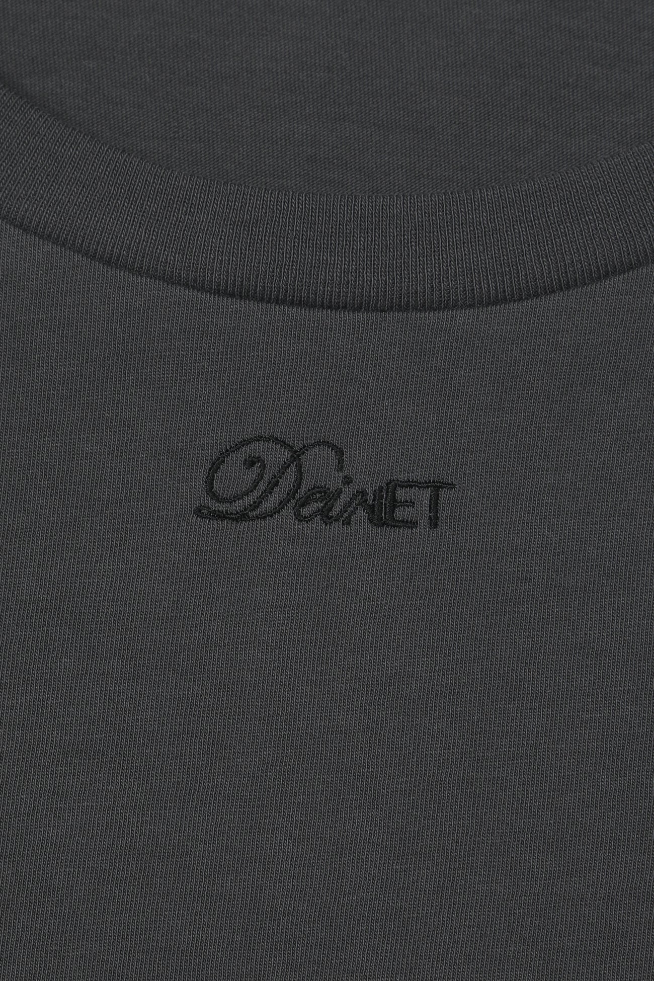 Deinet - Mesh Contrast Raglan Half Sleeve (Charcoal) product image 10 | TRAB K-Fashion Australia