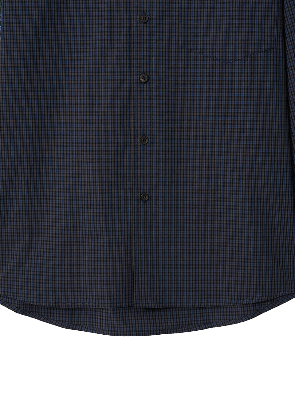 Kijun - Soft Check Shirt (Navy) product image 13 | TRAB K-Fashion Australia
