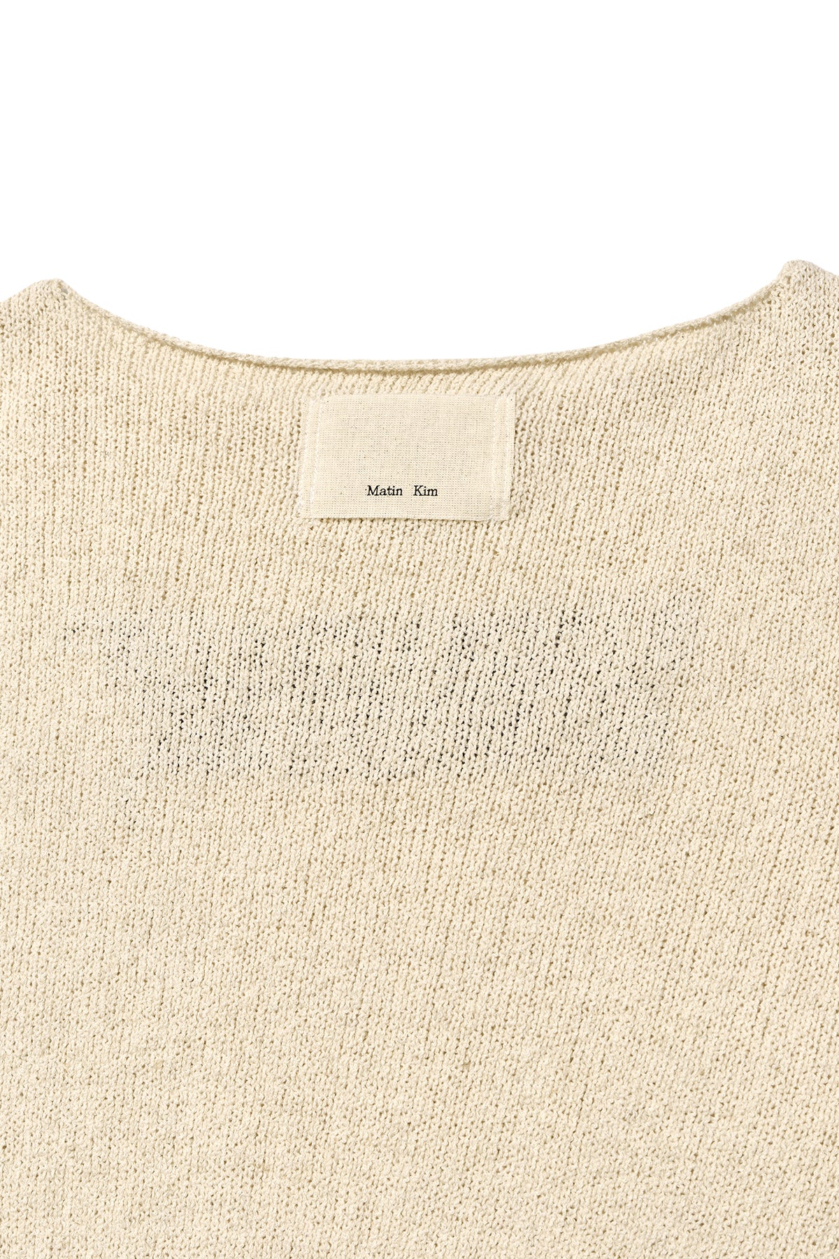 Matin Kim - For Lovers Punching Point Pullover (Ivory) product image 5 | TRAB K-Fashion Australia