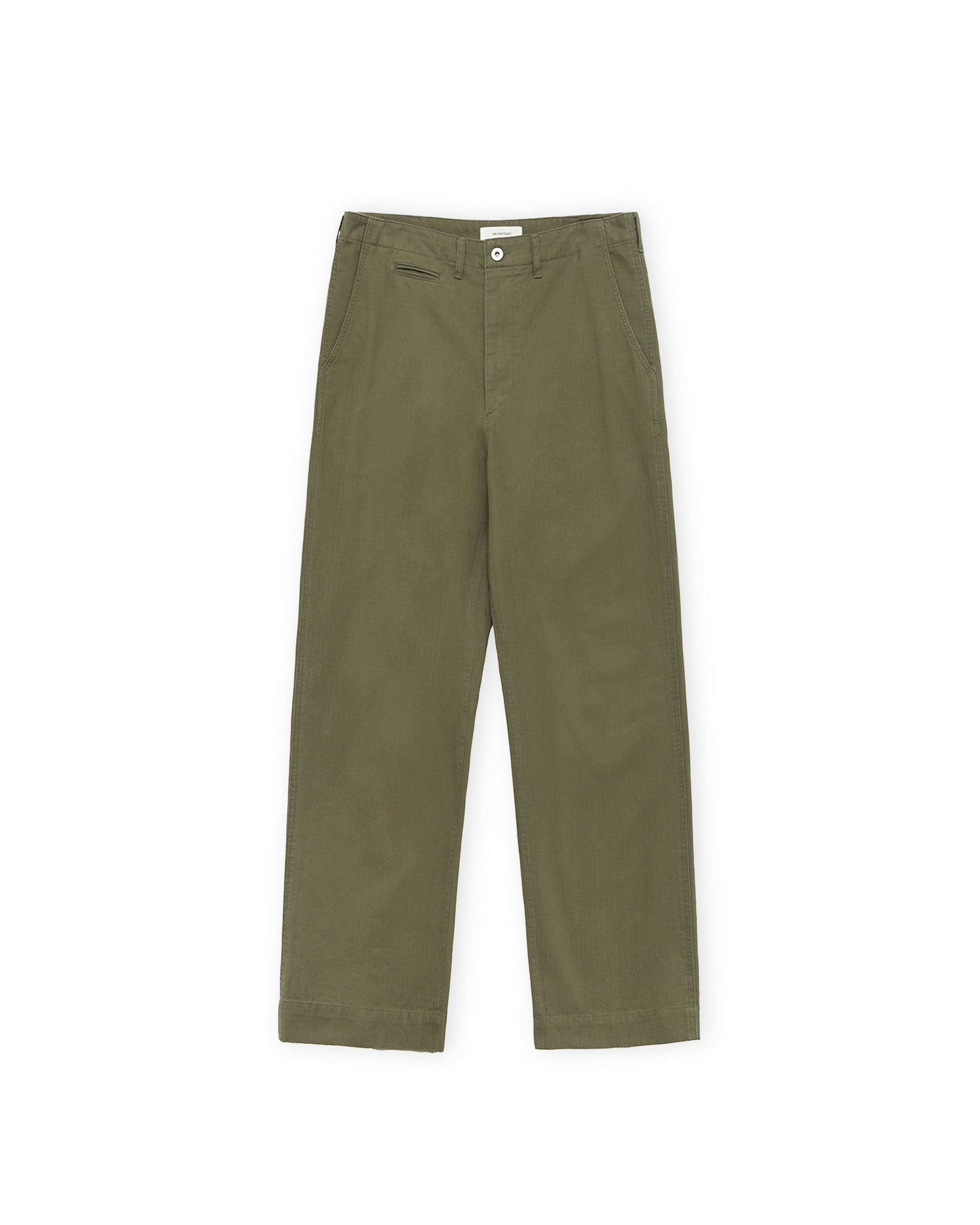 Brownyard - [Pre-Order – Ships August 19] Vintage Hbt Pants (Olive Grey) product image 6 | TRAB K-Fashion Australia