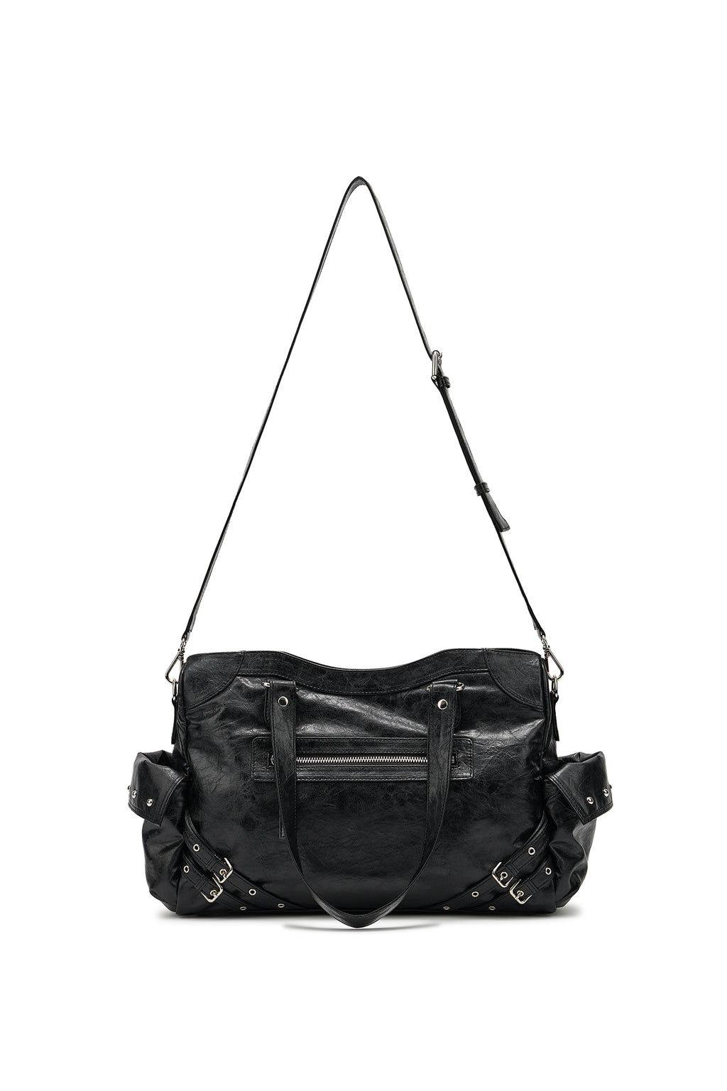 Deinet - Stud Pocket Big Bag (Black) product image 12 | TRAB K-Fashion Australia