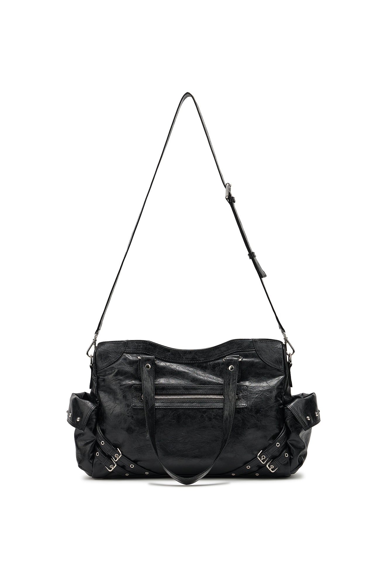 Deinet - Stud Pocket Big Bag (Black) product image 12 | TRAB K-Fashion Australia