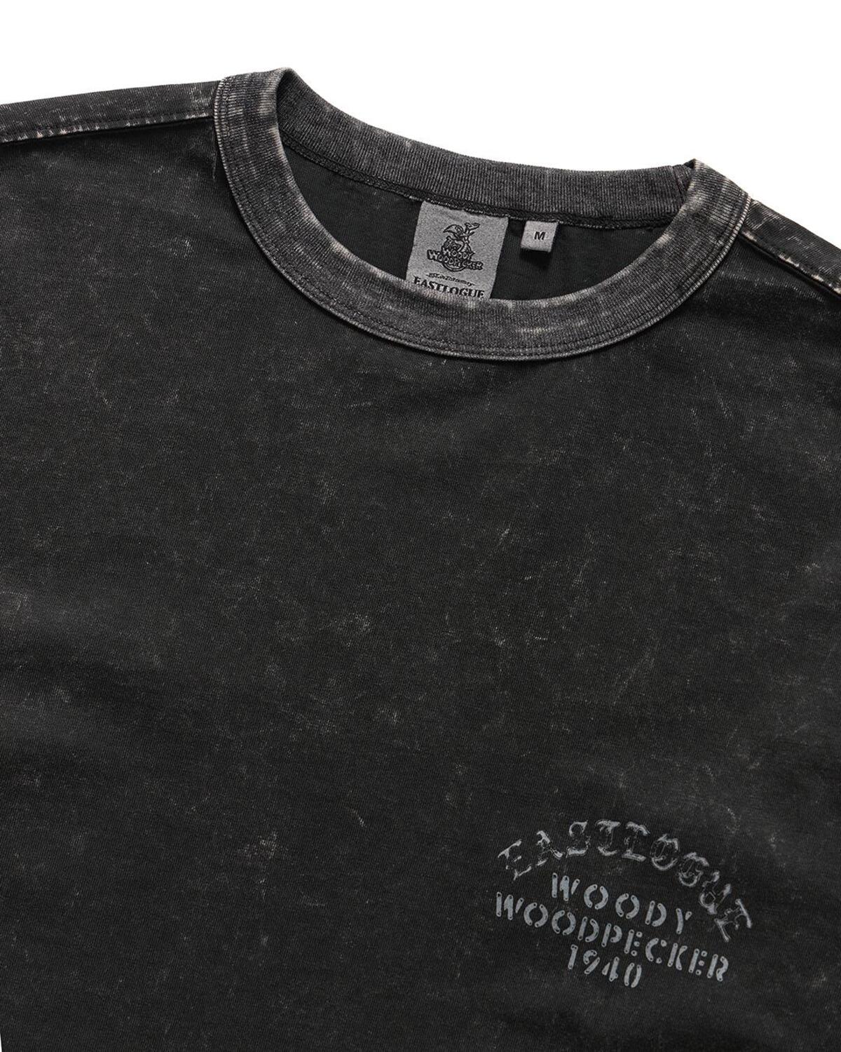 Eastlogue - Vintage Lightning Woody L.s T-shirt (Charcoal) product image 3 | TRAB K-Fashion Australia