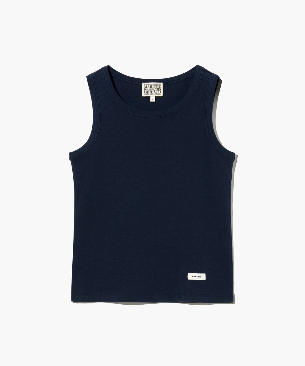 Marithe & Francois Girbaud - Basic Sleeveless (Navy) product image 6 | TRAB K-Fashion Australia